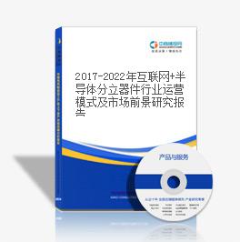 2019-2023年互聯網+半導體分立器件行業運營模式及市場前景研究報告