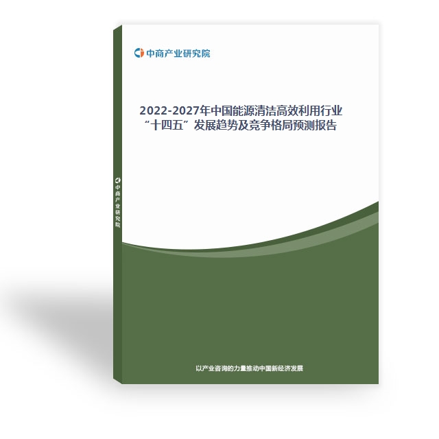 2022-2027年中國能源清潔高效利用行業“十四五”發展趨勢及競爭格局預測報告